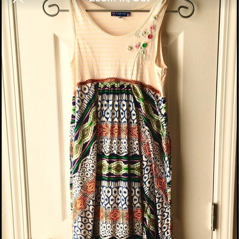 Truly Me tween sleeveless maxi dress